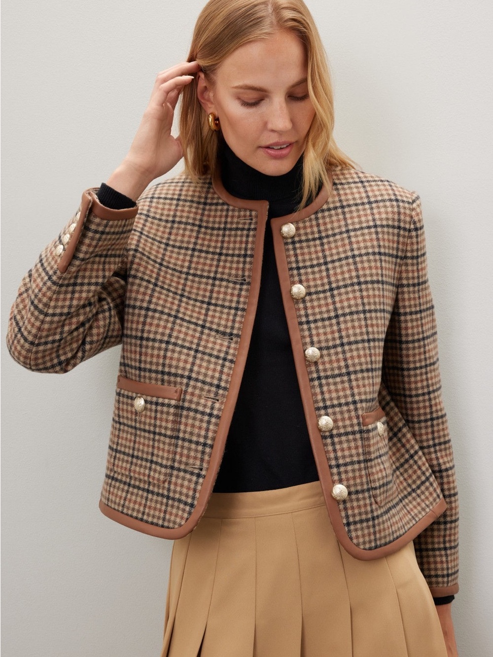 Dunst Tweed Check Jacket